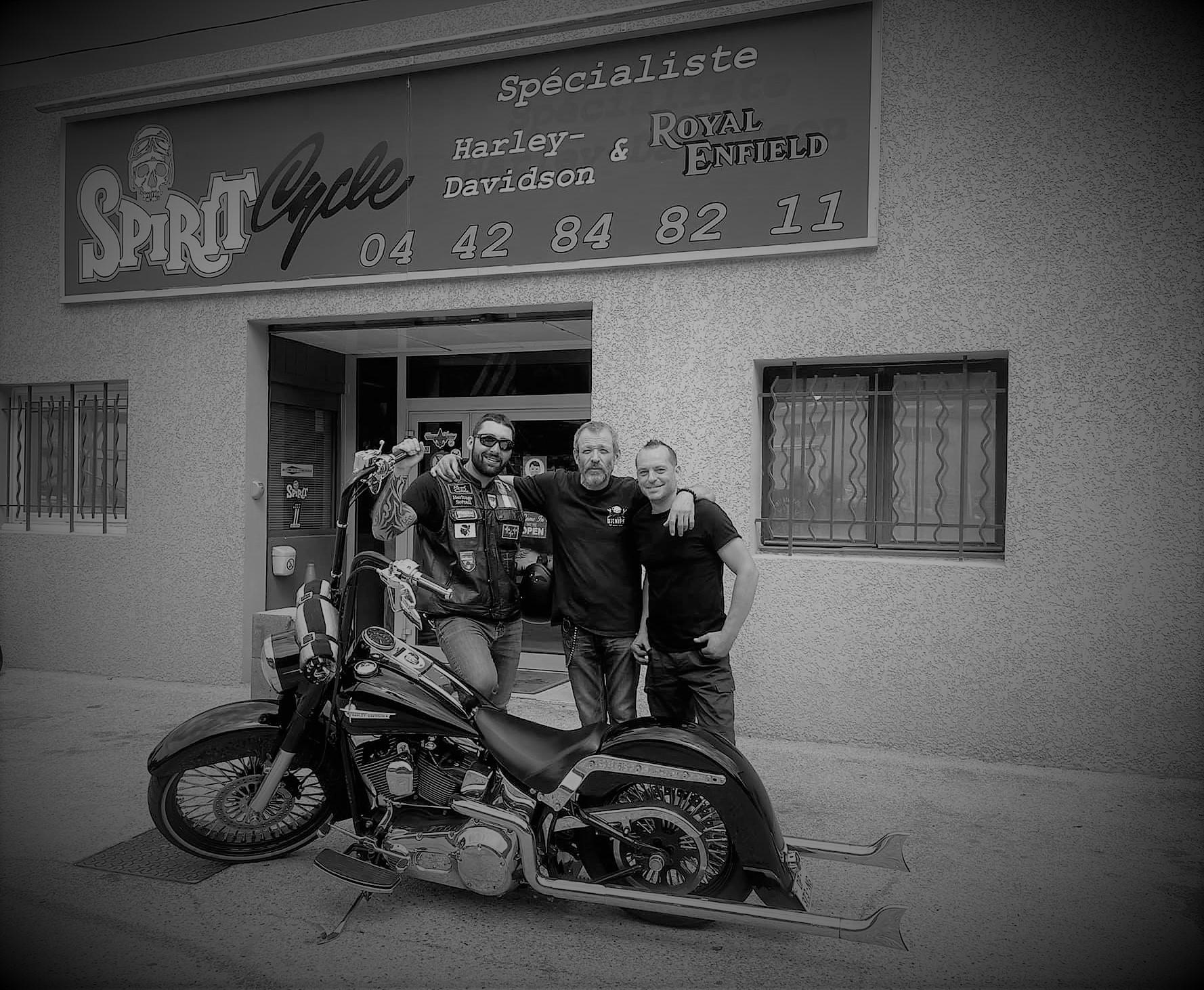 Spirit Cycle spécialiste Harley Davidson et Royal Enfield